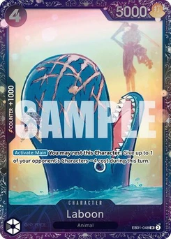 One Piece-Karte Laboon (Treasure Cup 2025) EB01-048