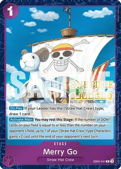 One Piece-Karte Merry Go (Judge Pack Vol. 7) EB02-041