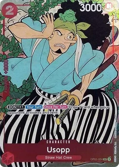 One Piece-Karte Usopp (English Version 1st Anniversary Set) OP01-004v4