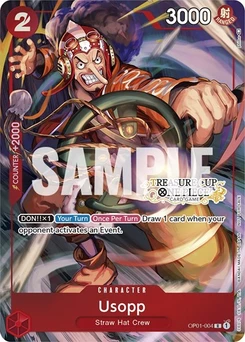 One Piece-Karte Usopp - OP01-004 (Treasure Cup) OP01-004v5