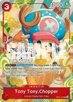 One Piece-Karte Tony Tony.Chopper (Offline Regional 2024 Vol. 3) [Finalist] OP01-015v2