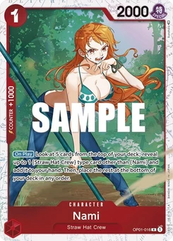 One Piece-Karte Nami - OP01-016 (Ultra Deck: The Three Captains) OP01-016v4