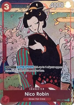 One Piece-Karte Nico Robin (English Version 1st Anniversary Set) OP01-017