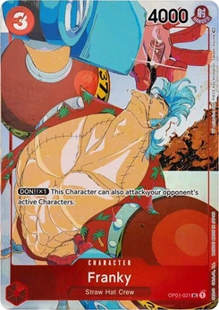 One Piece-Karte Franky (Gift Collection 2023) OP01-021v2