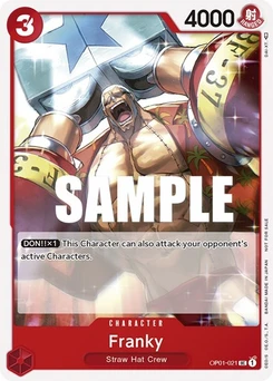 One Piece-Karte Franky (Tournament Pack Vol. 2) OP01-021v4