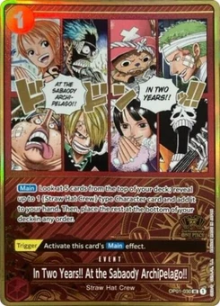 One Piece-Karte In Two Years!! At the Sabaody Archipelago!! (One Piece Japanese Version 2nd Anniversary Set) OP01-030