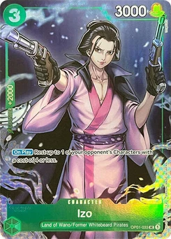 One Piece-Karte Izo (Premium Card Collection -BANDAI CARD GAMES Fest. 23-24 Edition-) OP01-033v2