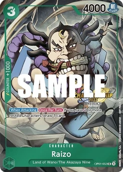 One Piece-Karte Raizo (CS 2023 Event Pack) OP01-052v2