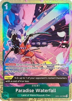 One Piece-Karte Paradise Waterfall (Premium Card Collection -Best Selection Vol. 1-) OP01-057