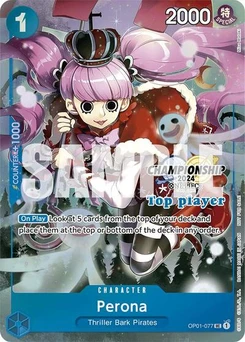 One Piece-Karte Perona (Championship 2024 Top Player Pack) OP01-077v4