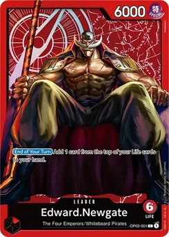 One Piece-Karte Edward.Newgate (Special Goods Set -Former Four Emperors-) OP02-001