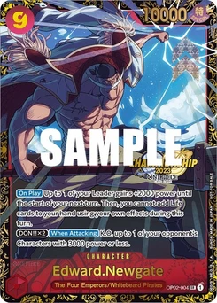 One Piece-Karte Edward.Newgate (Championship 2023) OP02-004