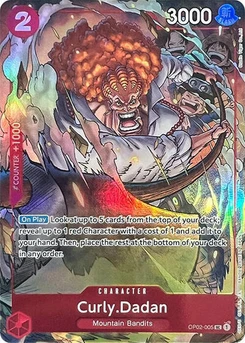 One Piece-Karte Curly.Dadan (Premium Card Collection -Best Selection Vol. 1-) OP02-005