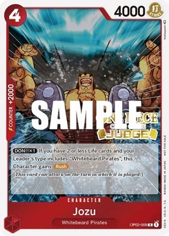 One Piece-Karte Jozu (Judge) OP02-008v2