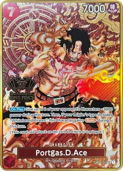 One Piece-Karte Portgas.D.Ace (One Piece Japanese Version 2nd Anniversary Set) OP02-013