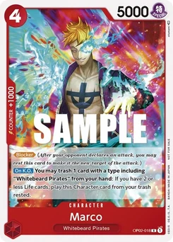 One Piece-Karte Marco (Promotion Pack 2023) OP02-018