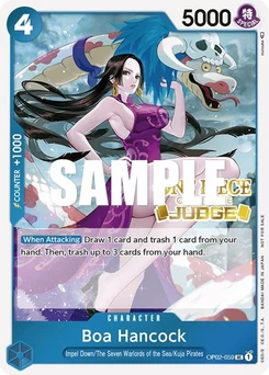 One Piece-Karte Boa Hancock (Judge) OP02-059v2