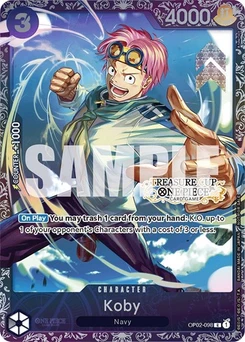 One Piece-Karte Koby (Treasure Cup) OP02-098v8