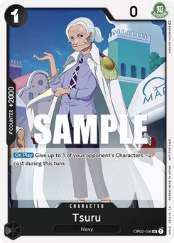 One Piece-Karte Tsuru (Event Pack Vol. 2) OP02-106v3