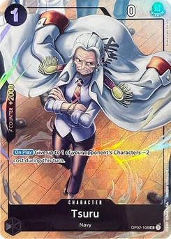 One Piece-Karte Tsuru (Premium Card Collection -Best Selection Vol. 1-) OP02-106v4
