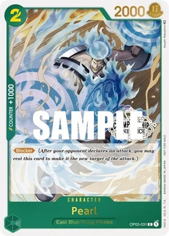 One Piece-Karte Pearl (Store Championship Participation Pack Vol. 2) OP03-031