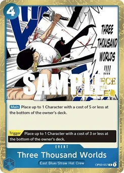 One Piece-Karte Three Thousand Worlds (Judge Pack Vol. 2) OP03-057