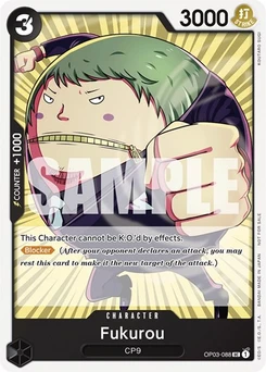 One Piece-Karte Fukurou (Tournament Pack Vol. 6) OP03-088v3