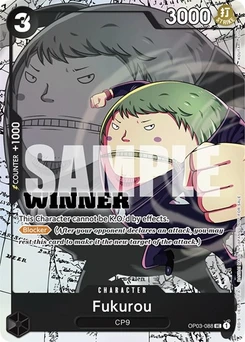 One Piece-Karte Fukurou (Winner Pack Vol. 6) OP03-088v4