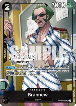 One Piece-Karte Brannew (Online Regional 2024) [Participant] OP03-089v5