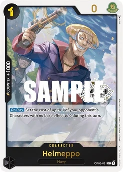 One Piece-Karte Helmeppo (Store Championship Participation Pack Vol. 2) OP03-091