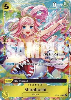 One Piece-Karte Shirahoshi (CS 2024 Celebration Pack) OP03-116