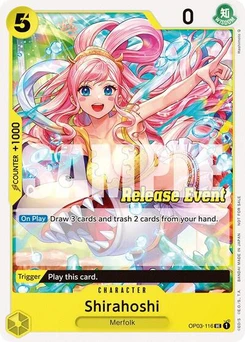 One Piece-Karte Shirahoshi (ST15 - ST20 Release Event Pack) OP03-116v4
