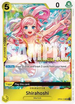 One Piece-Karte Shirahoshi (ST15 - ST20 Release Event Winner Pack) OP03-116v5