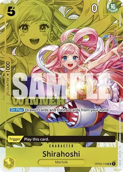 One Piece-Karte Shirahoshi (Winner Pack Vol. 6) OP03-116v7