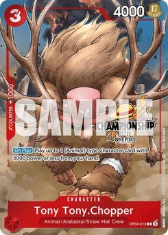 One Piece-Karte Tony Tony.Chopper (CS 25-26 Celebration Pack) OP04-010