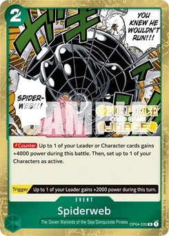 One Piece-Karte Spiderweb (Judge Pack Vol. 3) OP04-035