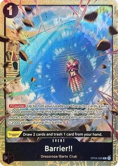 One Piece-Karte Barrier!! (Premium Card Collection -Best Selection Vol. 2-) OP04-095