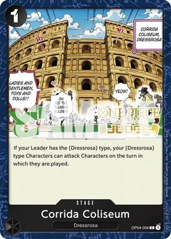 One Piece-Karte Corrida Coliseum (Judge Pack Vol. 6) OP04-096