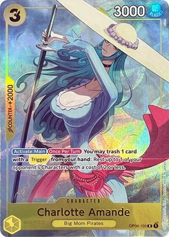 One Piece-Karte Charlotte Amande (Premium Card Collection -Best Selection Vol. 1-) OP04-105