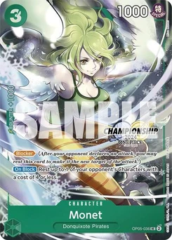One Piece-Karte Monet (CS 2024 Event Pack Finalist) OP05-036