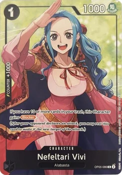 One Piece-Karte Nefeltari Vivi (Welcome Pack Vol. 2) OP05-086v2