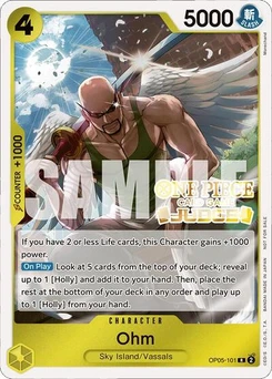 One Piece-Karte Ohm (Judge Pack Vol. 4) OP05-101