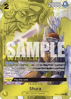 One Piece-Karte Shura (Winner Pack Vol. 7) OP05-106v3