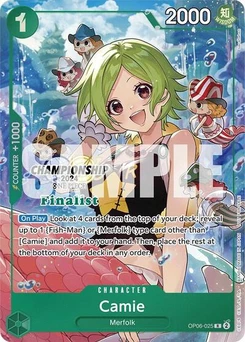 One Piece-Karte Camie (Championship 2024 Finalist Card Set) OP06-025v2