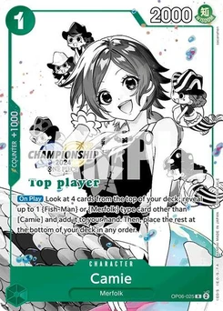 One Piece-Karte Camie (Championship 2024 Top Player Pack Vol. 2) OP06-025v3