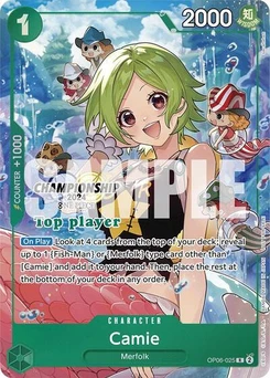 One Piece-Karte Camie (Championship 2024 Top Player Pack) OP06-025v4