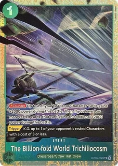 One Piece-Karte The Billion-fold World Trichiliocosm (Premium Card Collection -Best Selection Vol. 2-) OP06-038