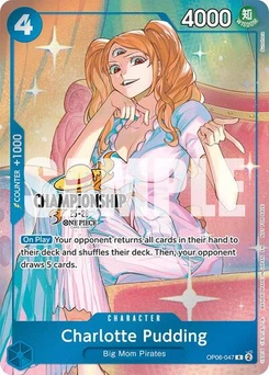 One Piece-Karte Charlotte Pudding (047) (CS 25-26 Celebration Pack) OP06-047