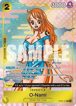 One Piece-Karte O-Nami (CS 25-26 Event Pack) OP06-101v4