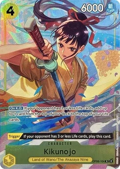 One Piece-Karte Kikunojo (Premium Card Collection -Best Selection Vol. 2-) OP06-104